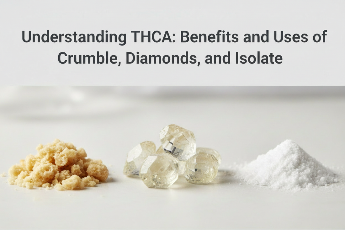 Understanding THCA: Benefits and Uses of Crumble, Diamonds, and Isolate